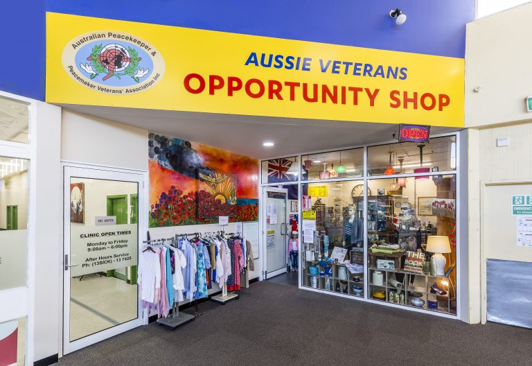Aussie Veteran’s Op Shop